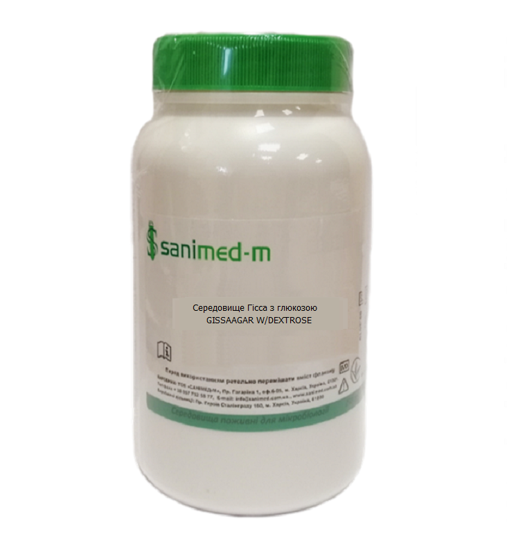 Середовище Гісса з глюкозою / GISSAAGAR W/DEXTROSE, Sanimed-M